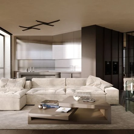 фото №5 - Реализация дизайн-проекта. Авторский надзор и комплектация от архитектурно-строительного бюро «Капитально»