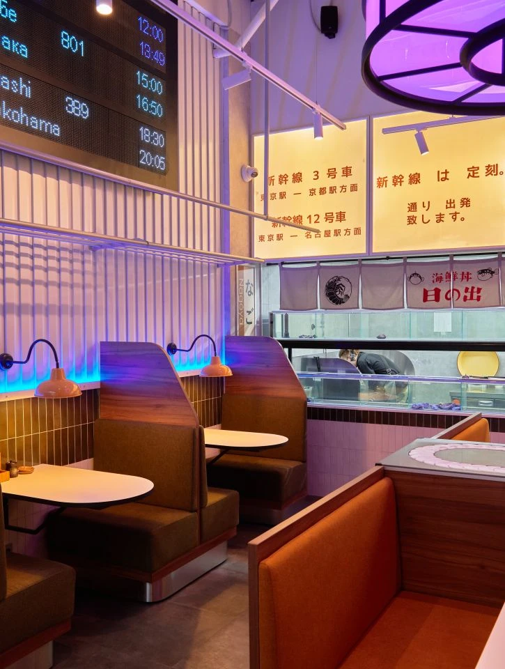 Ресторан UMAMI Shinkansen — фото №6, проект от компании «Капитально»