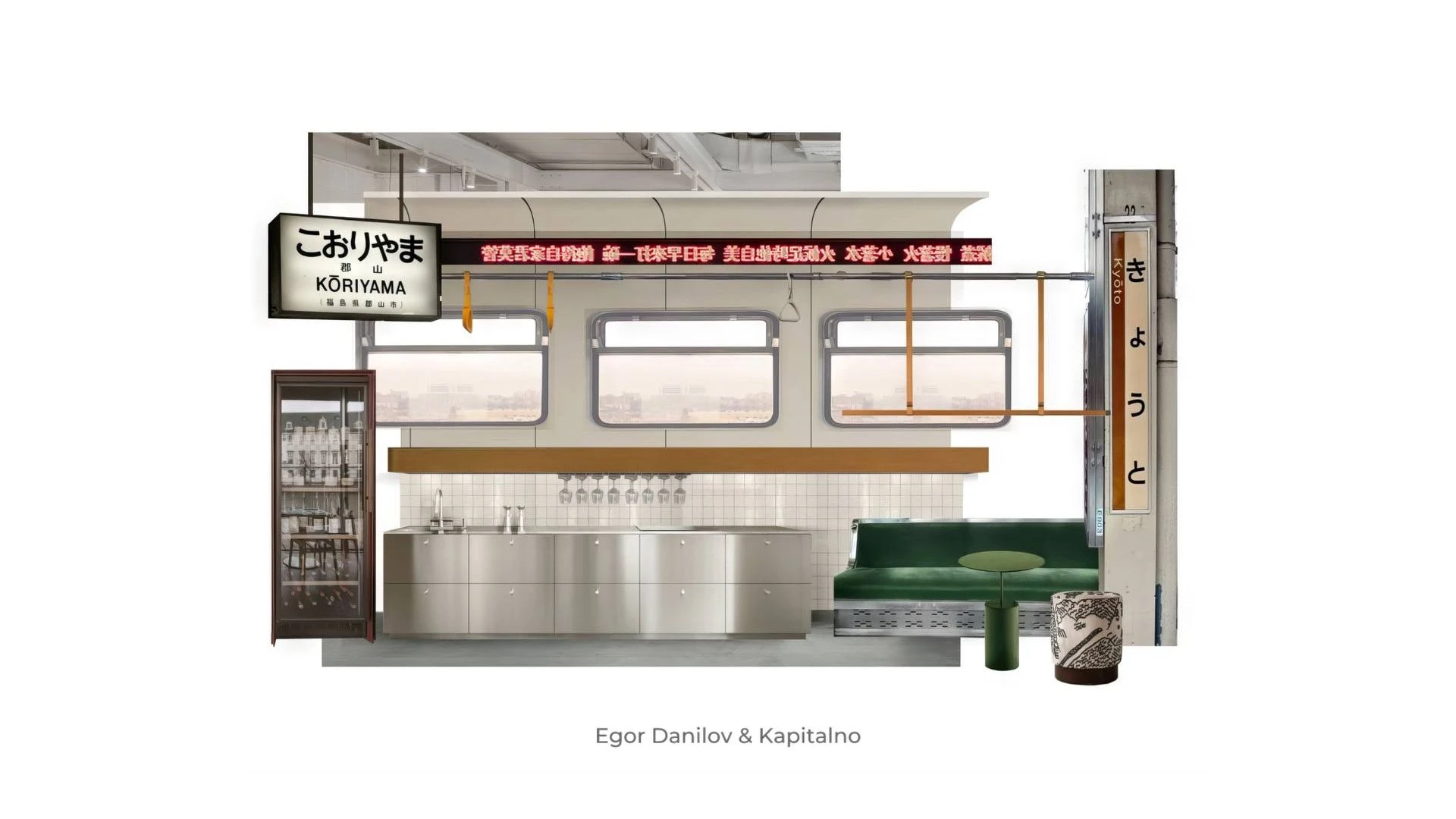 Ресторан UMAMI Shinkansen — фото №12, проект от компании «Капитально»