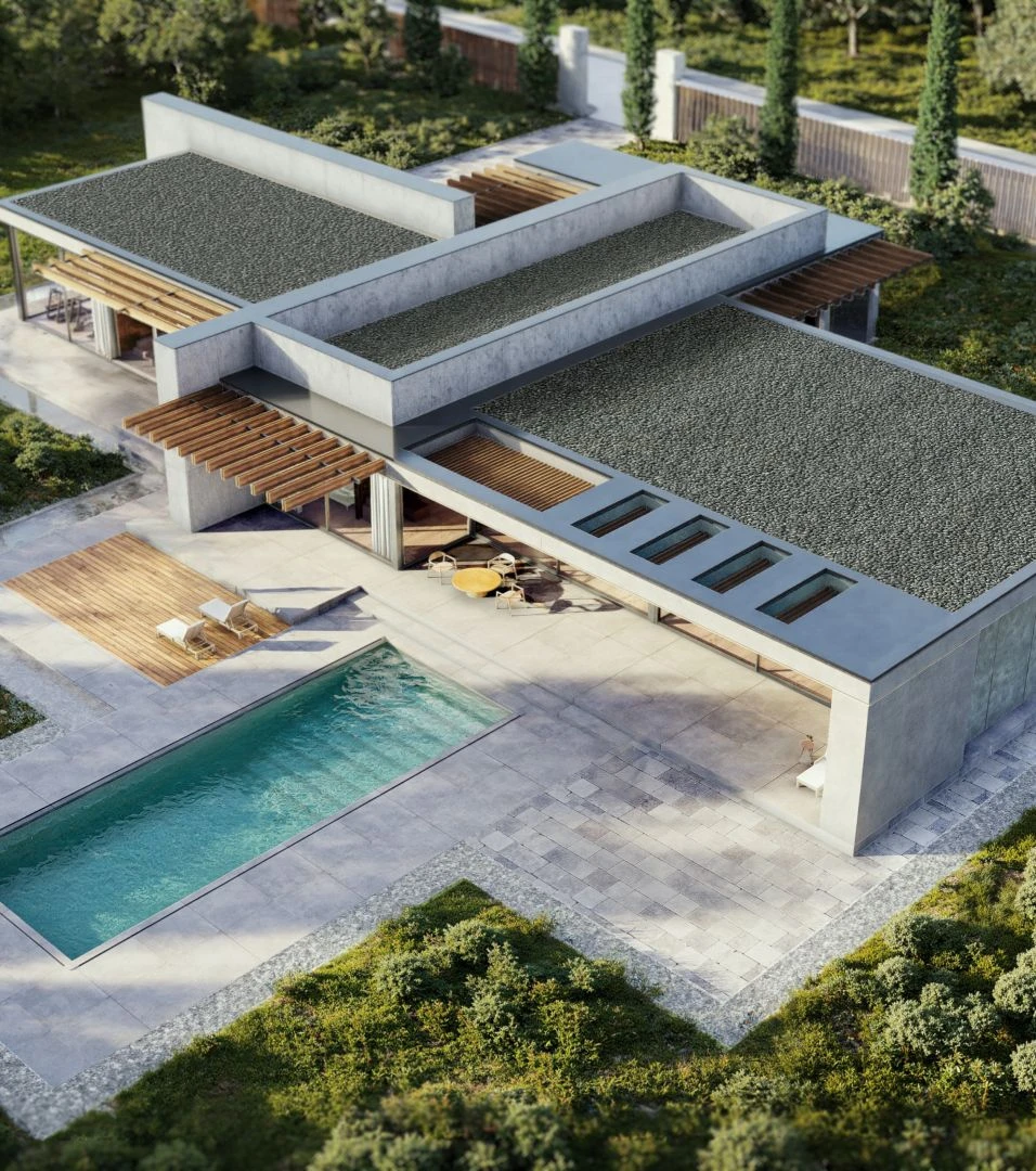 Villa Aura в Абрау-Дюрсо — фото №2, проект от компании «Капитально»