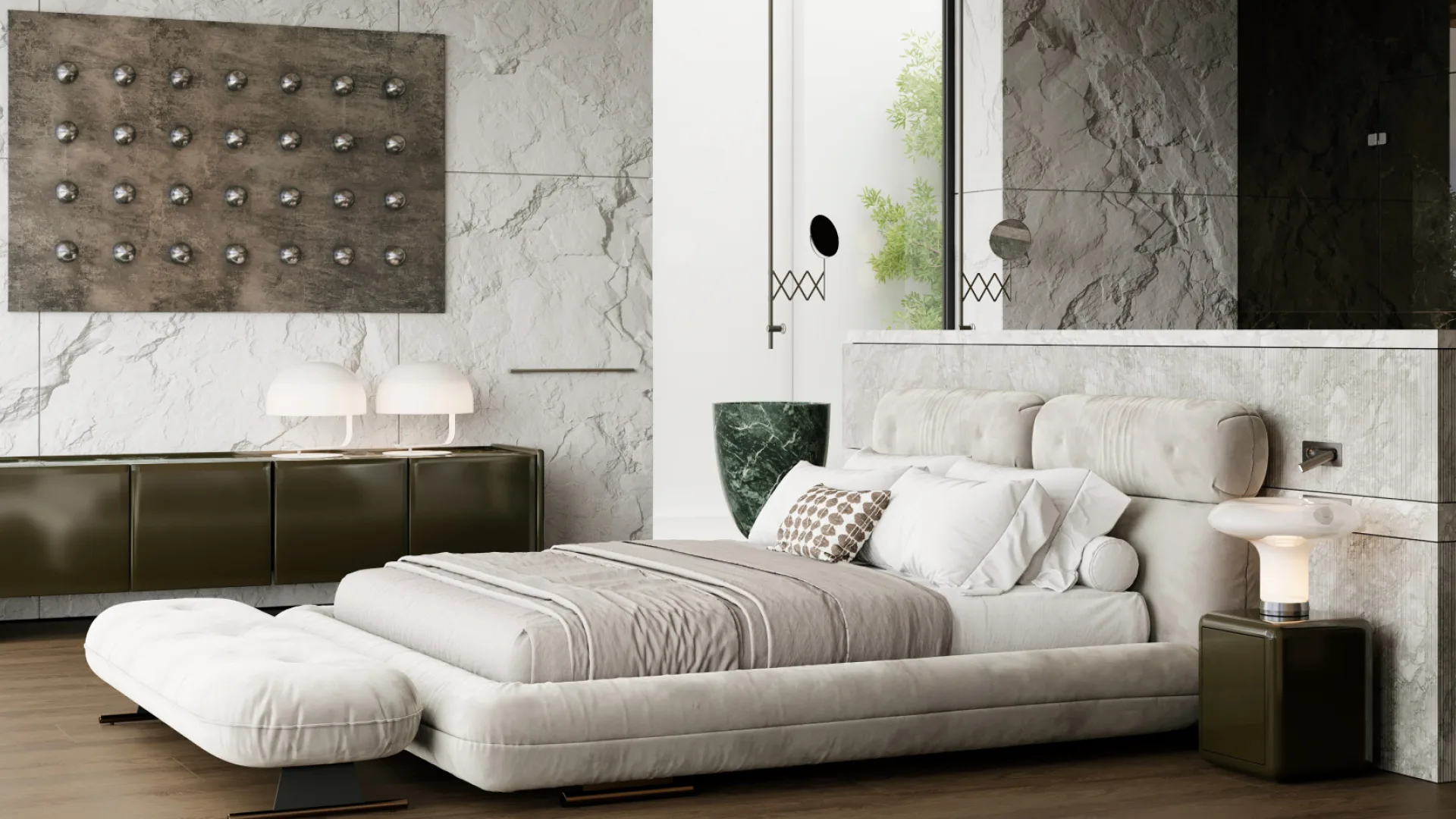Villa Aura: интерьеры мастер-блока и SPA-зоны — фото №26, проект от компании «Капитально»