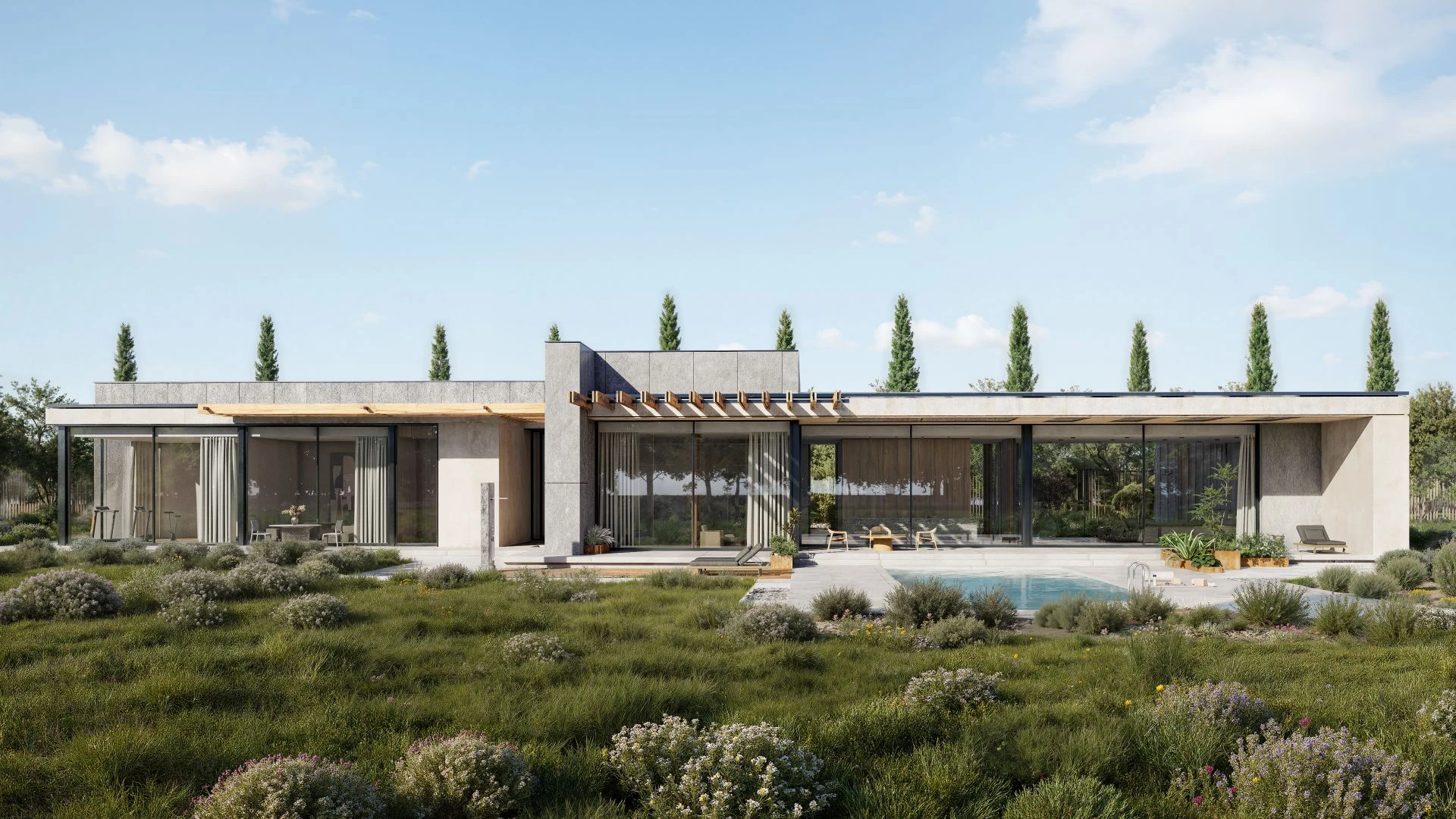 Villa Aura в Абрау-Дюрсо — фото №2, проект от компании «Капитально»