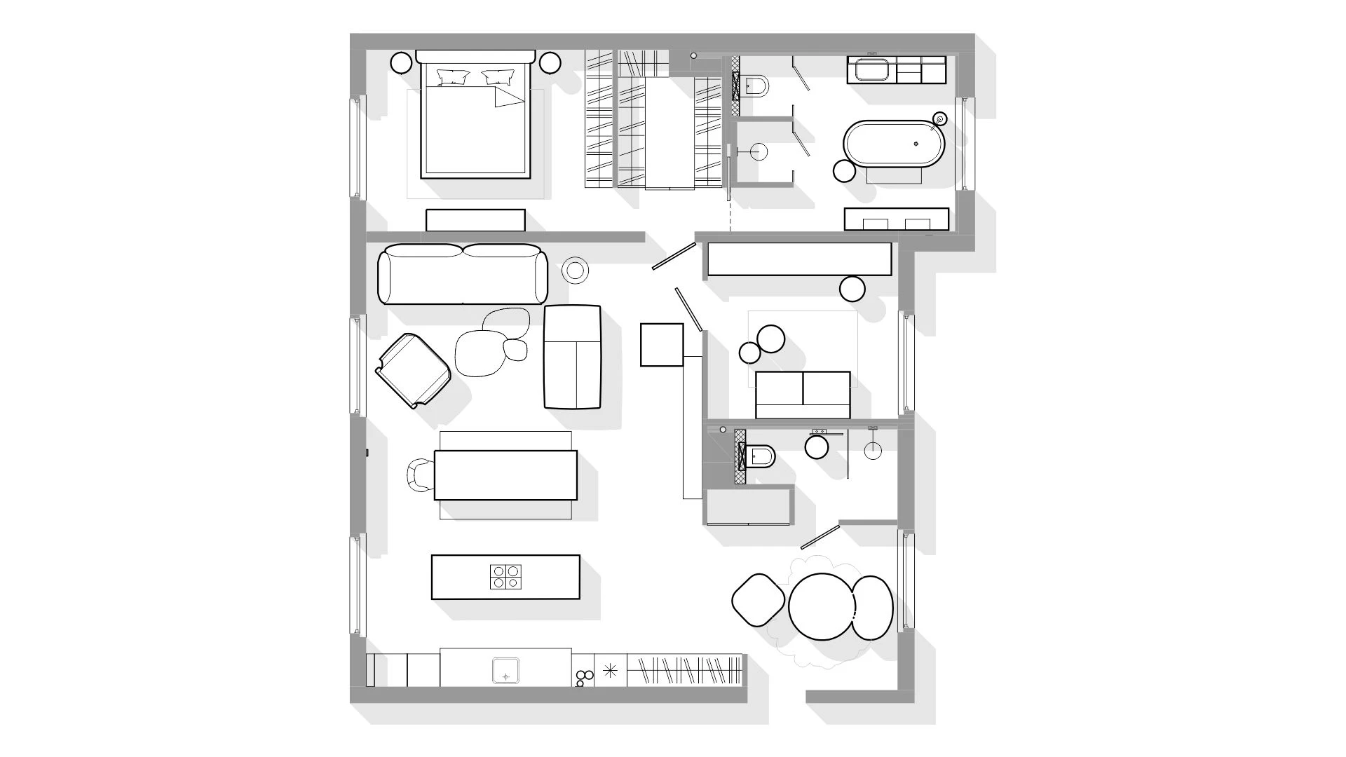 Neva Haus — фото №5, проект от компании «Капитально»