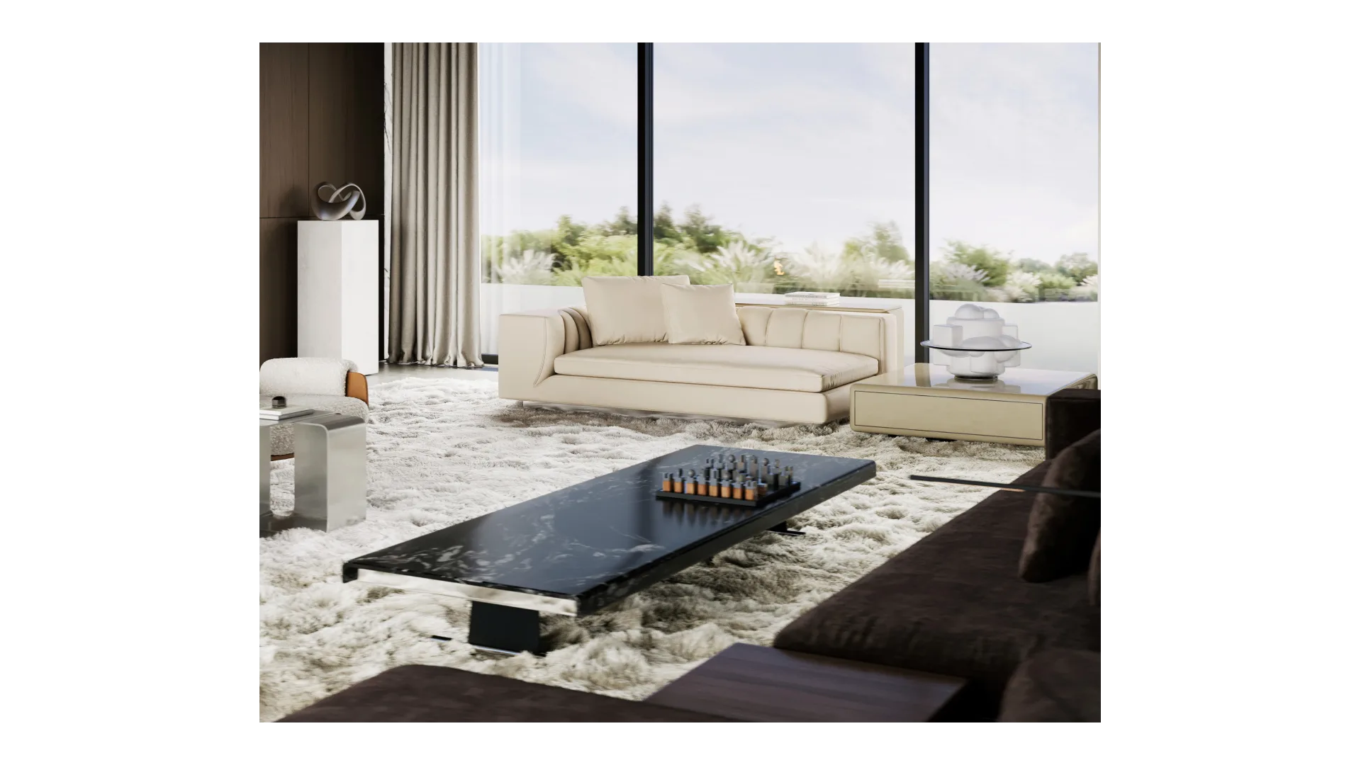 Villa Aura: интерьеры мастер-блока и SPA-зоны — фото №7, проект от компании «Капитально»