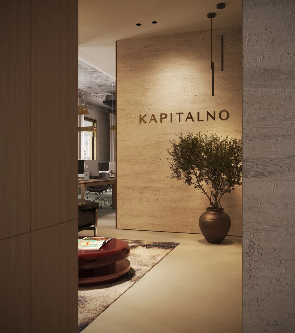 Офис KAPITALNO в Санкт-Петербурге — фото №1, проект от компании «Капитально»
