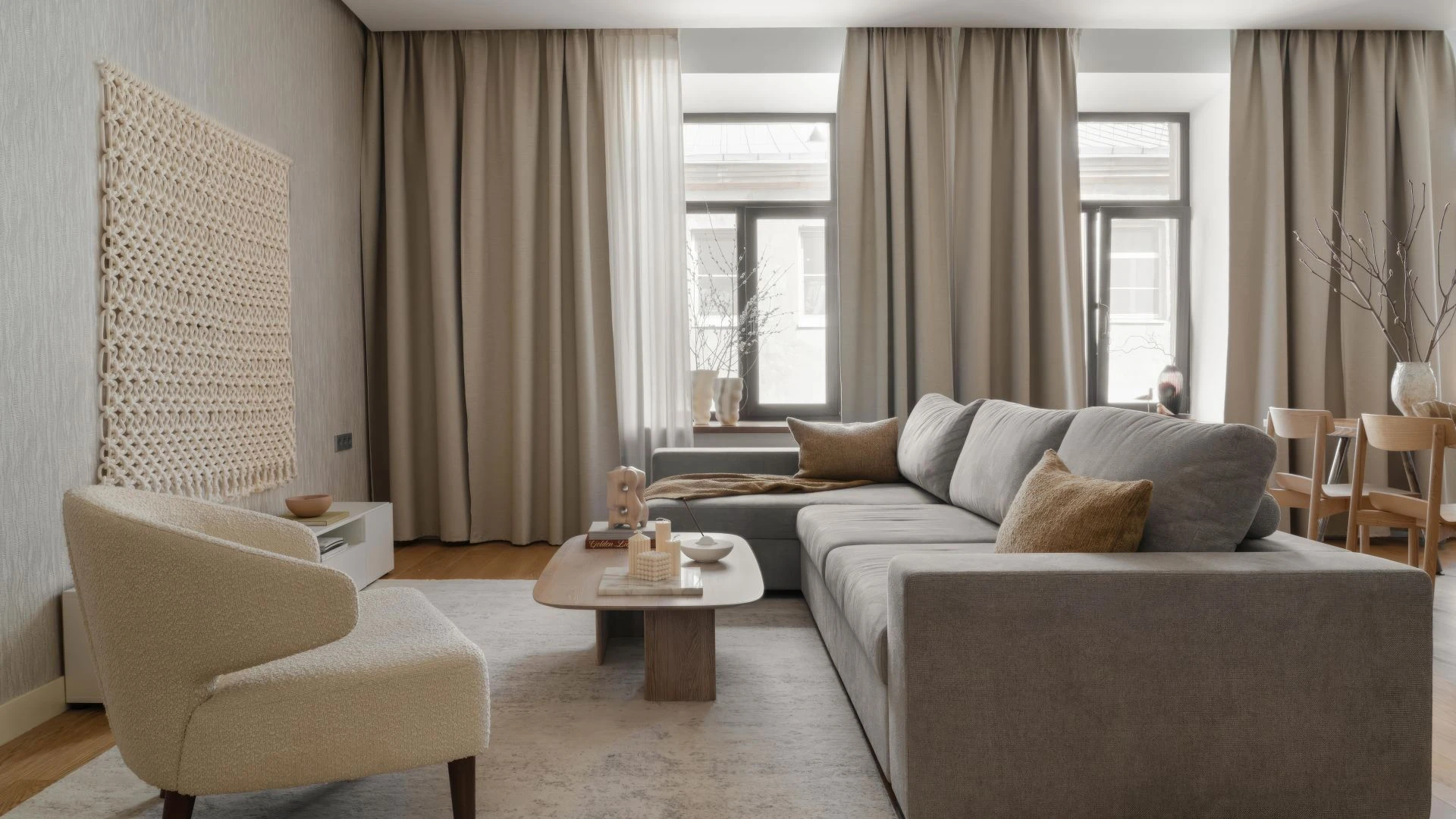 Квартира для дизайнера — фото №1, проект от компании «Капитально»