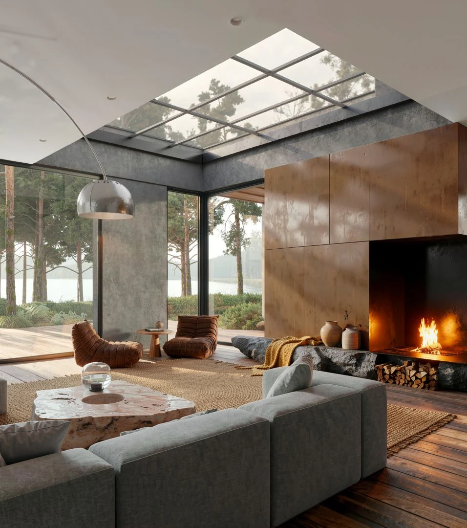 Дом-скала — фото №2, проект от компании «Капитально»