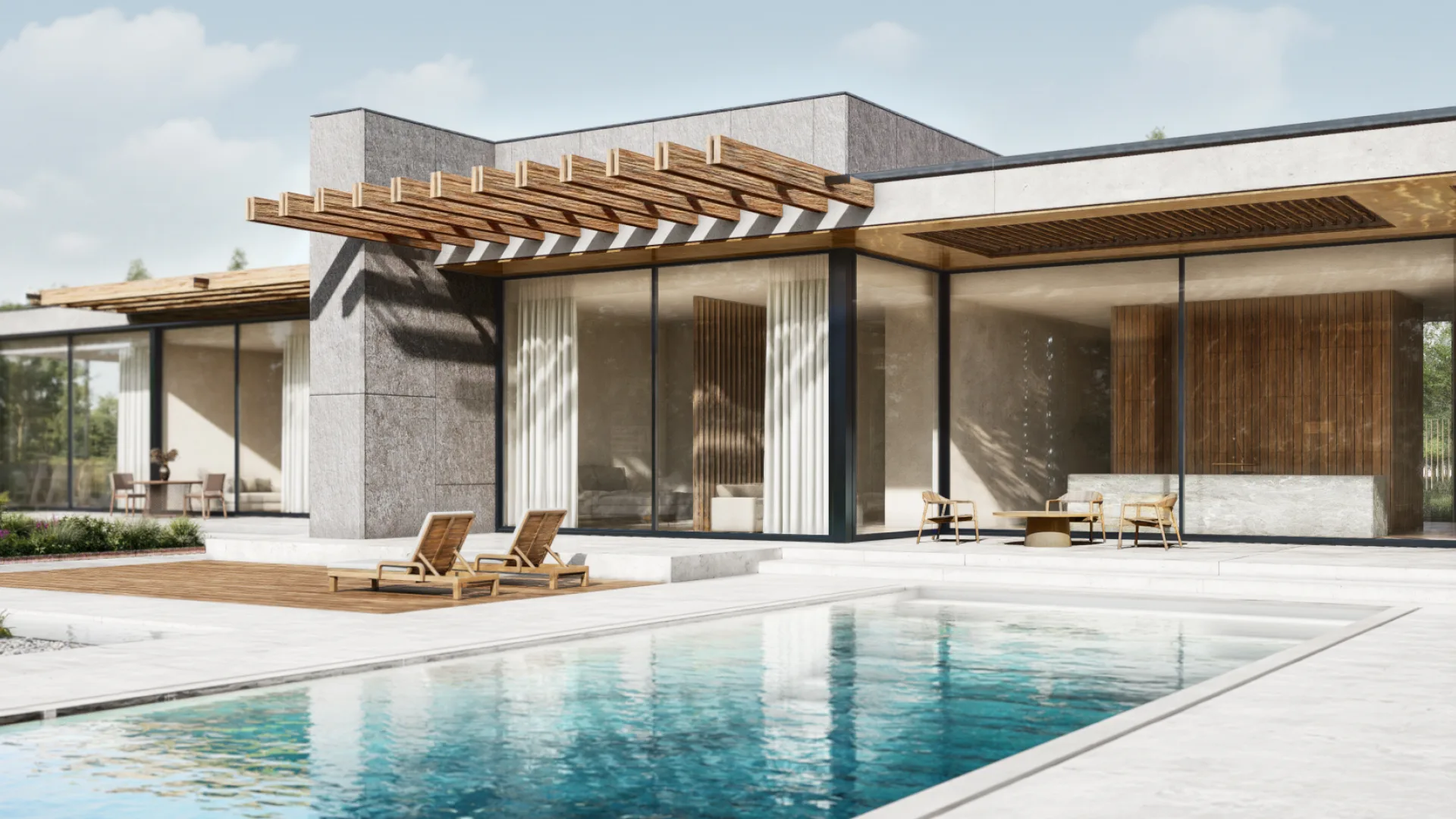 Villa Aura: интерьеры мастер-блока и SPA-зоны — фото №42, проект от компании «Капитально»