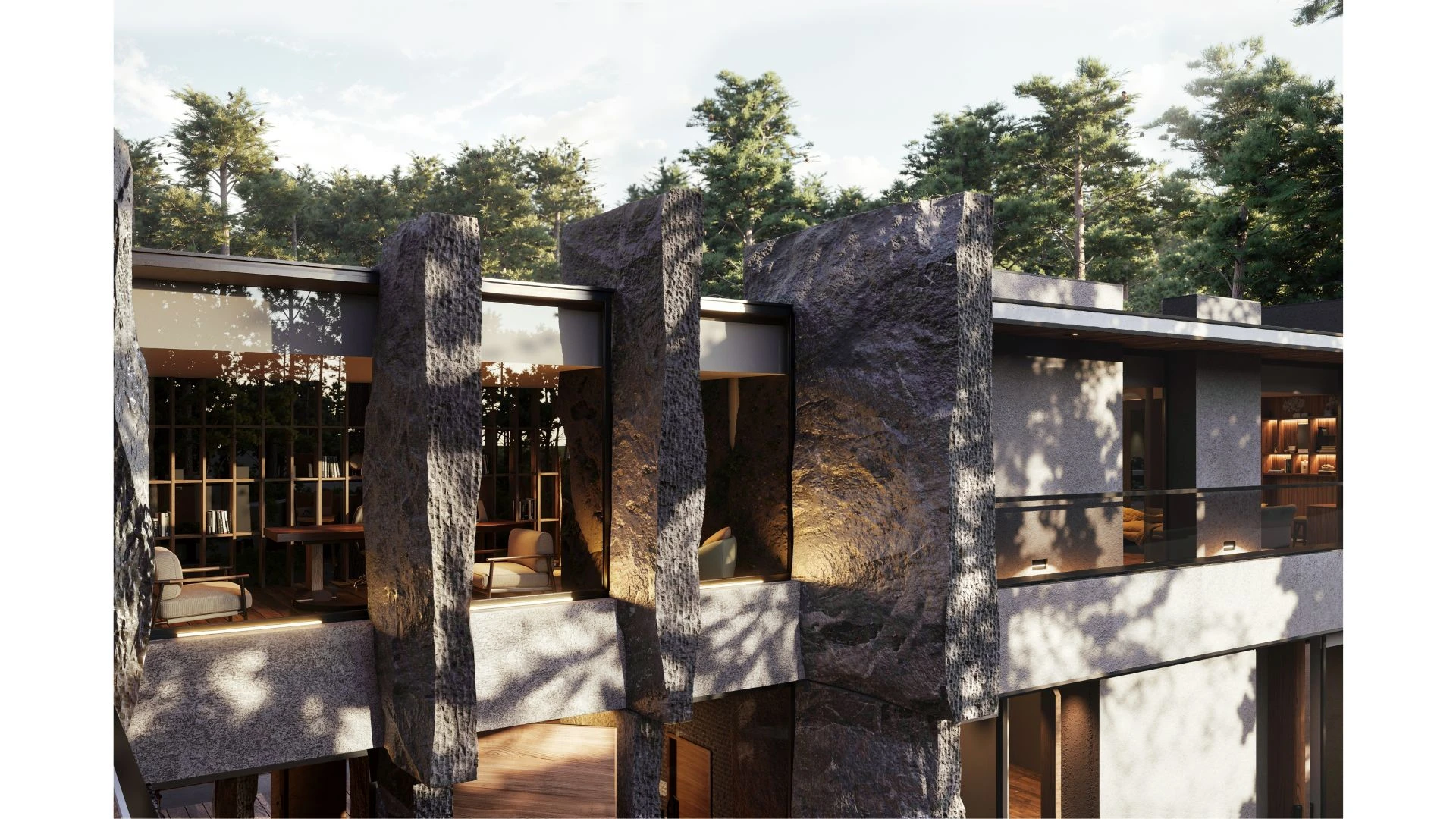 Дом-скала — фото №11, проект от компании «Капитально»