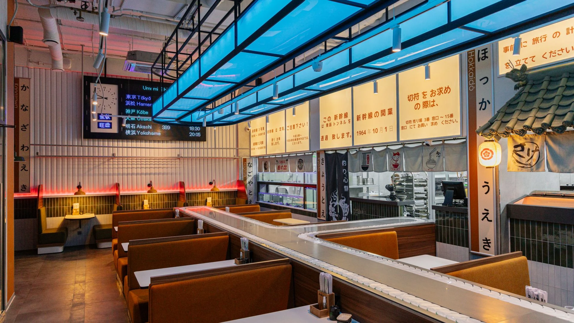 Ресторан UMAMI Shinkansen — фото №16, проект от компании «Капитально»