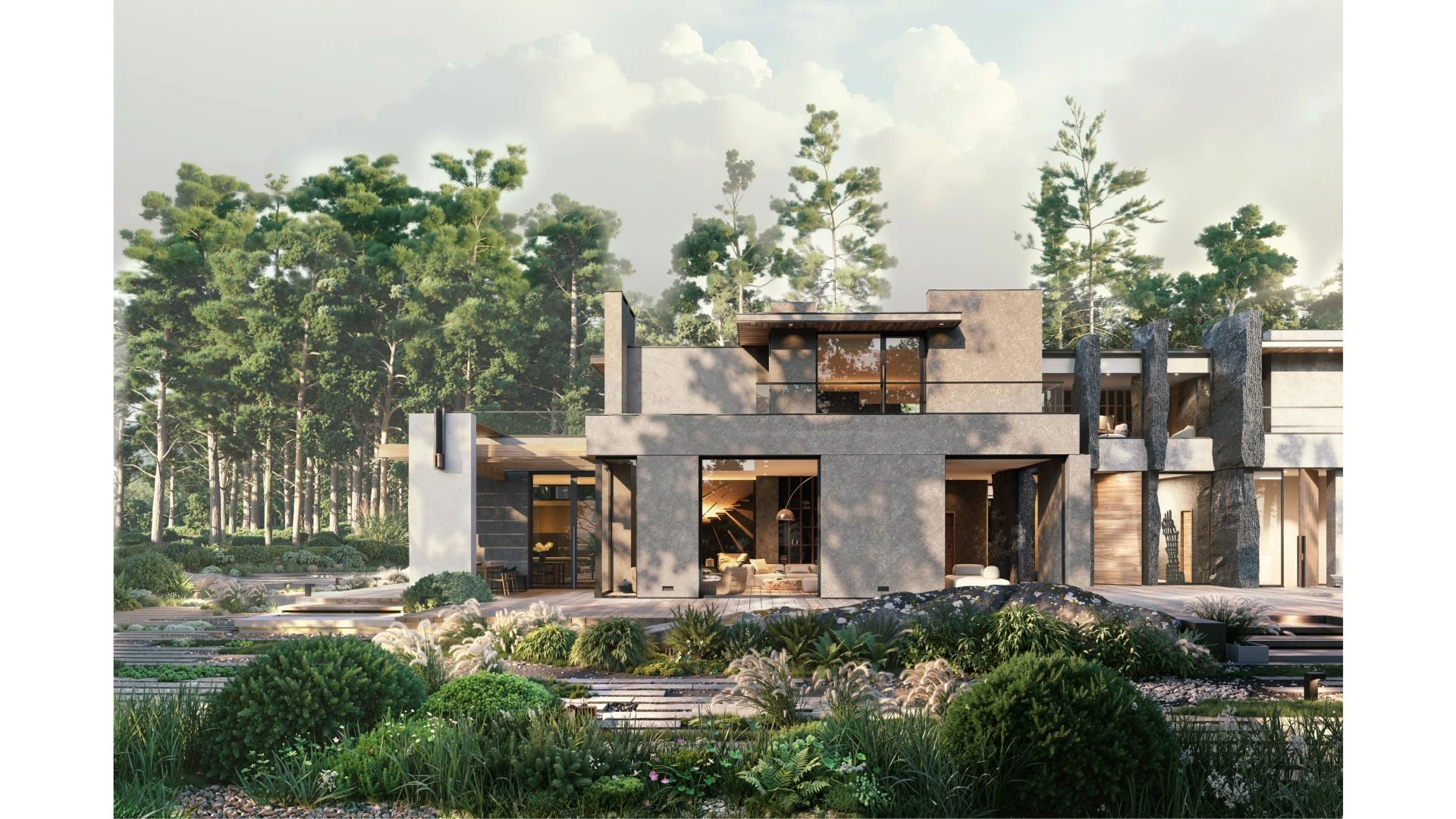 Дом-скала — фото №7, проект от компании «Капитально»