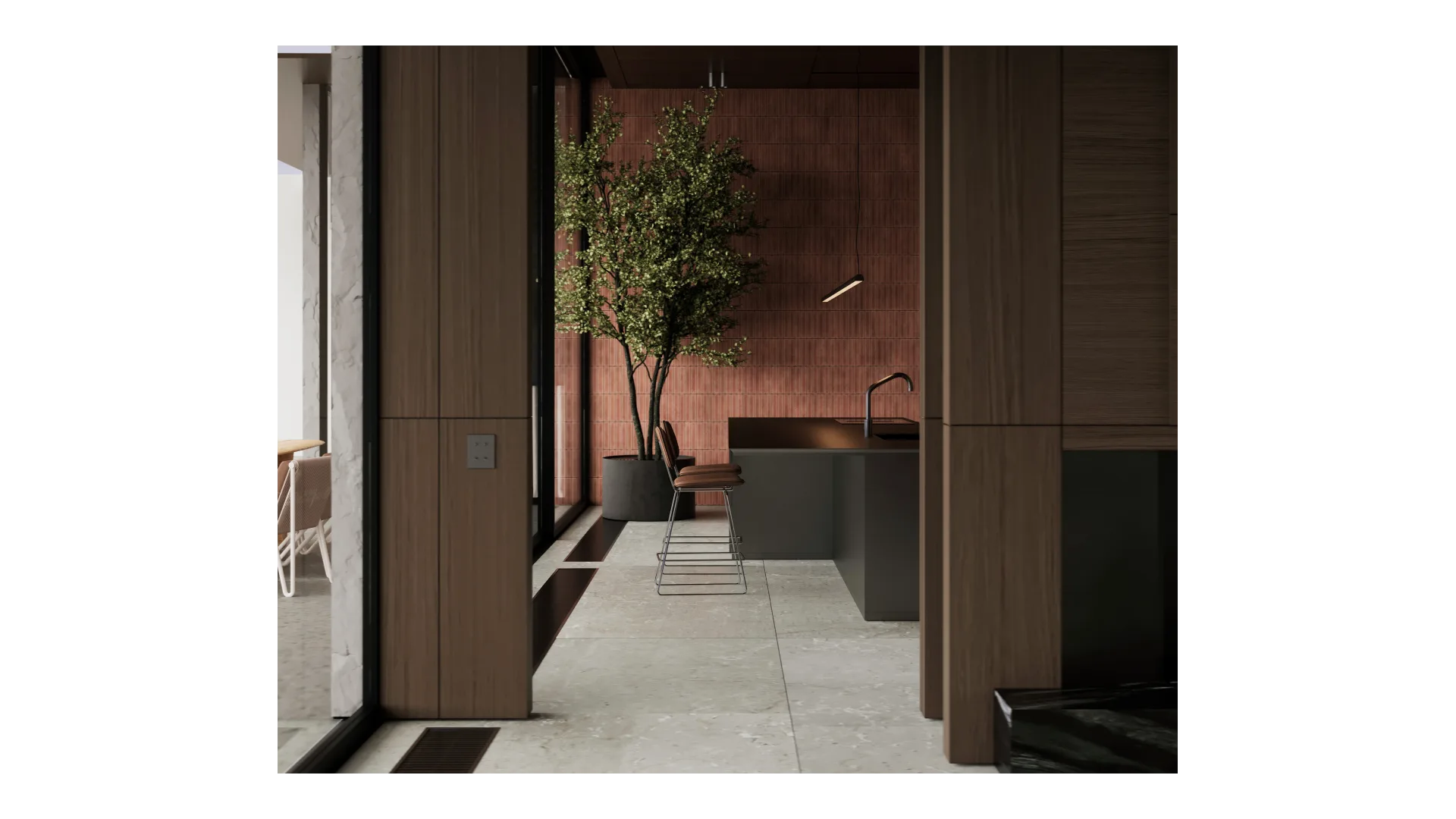 Villa Aura: интерьеры мастер-блока и SPA-зоны — фото №16, проект от компании «Капитально»